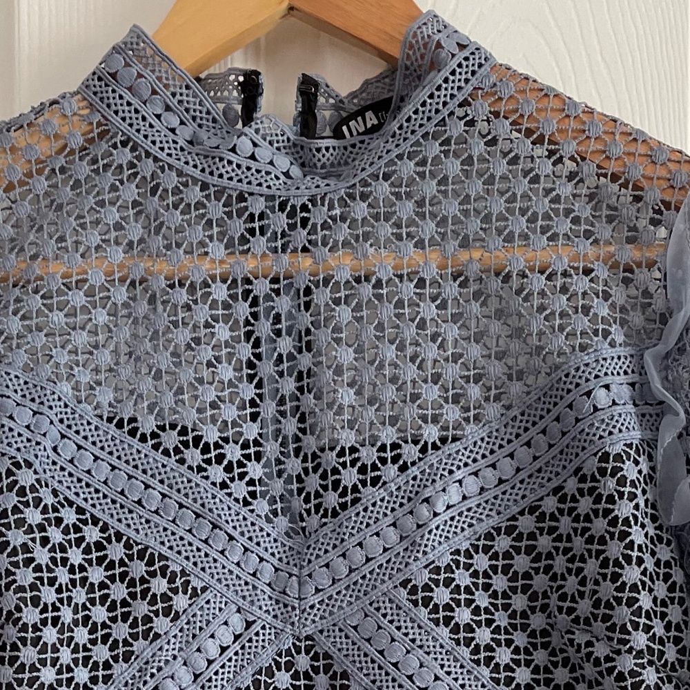 Blue Blouse/ Women’s Top small